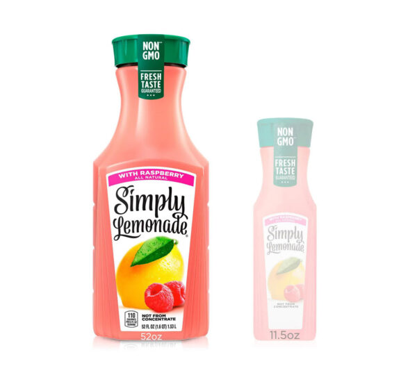 Simply Lemonade with Raspberry Juice - Görsel 2