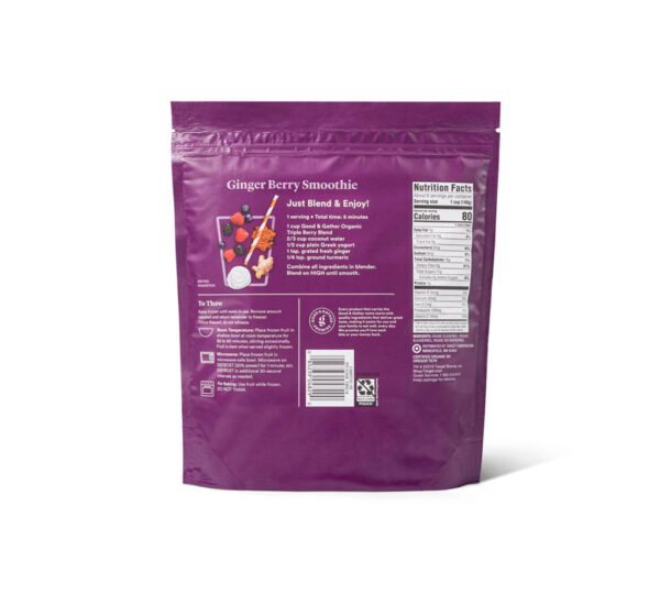 Organic Frozen Triple Berry Blend - Görsel 2